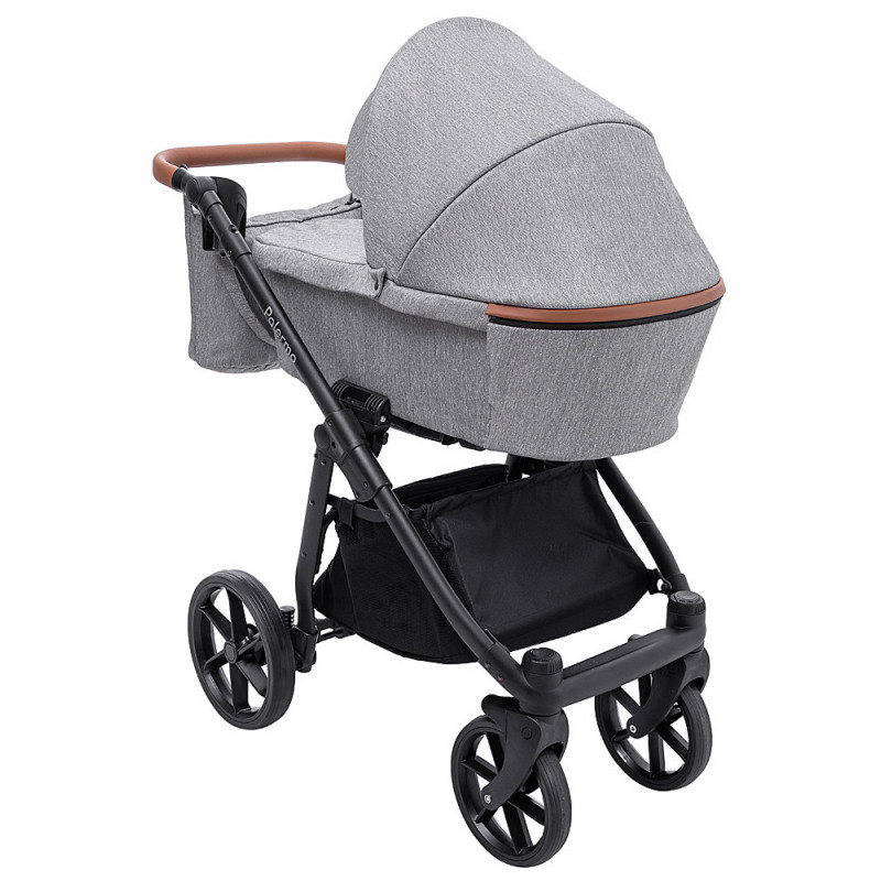 Універсальна коляска 2 в 1 Bair Palermo темно-сірий