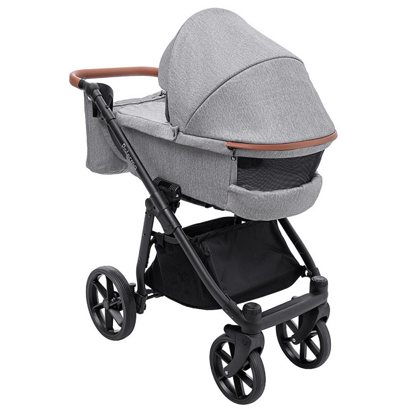 Універсальна коляска 2 в 1 Bair Palermo темно-сірий