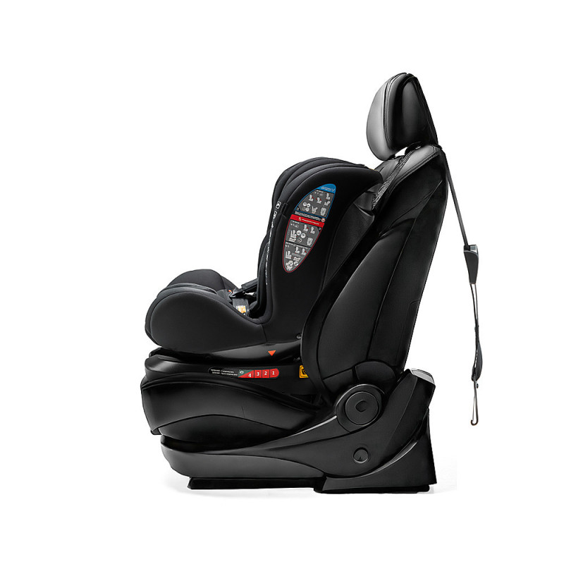 Автокрісло Bair Uno 360 i-size Iso-fix TB-01 total black