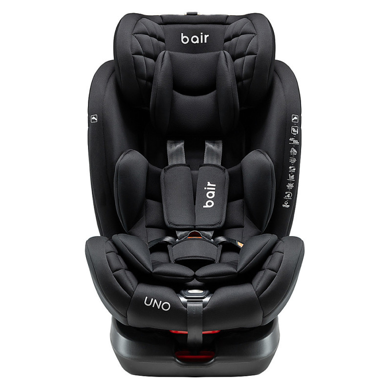 Автокрісло Bair Uno 360 i-size Iso-fix TB-01 total black