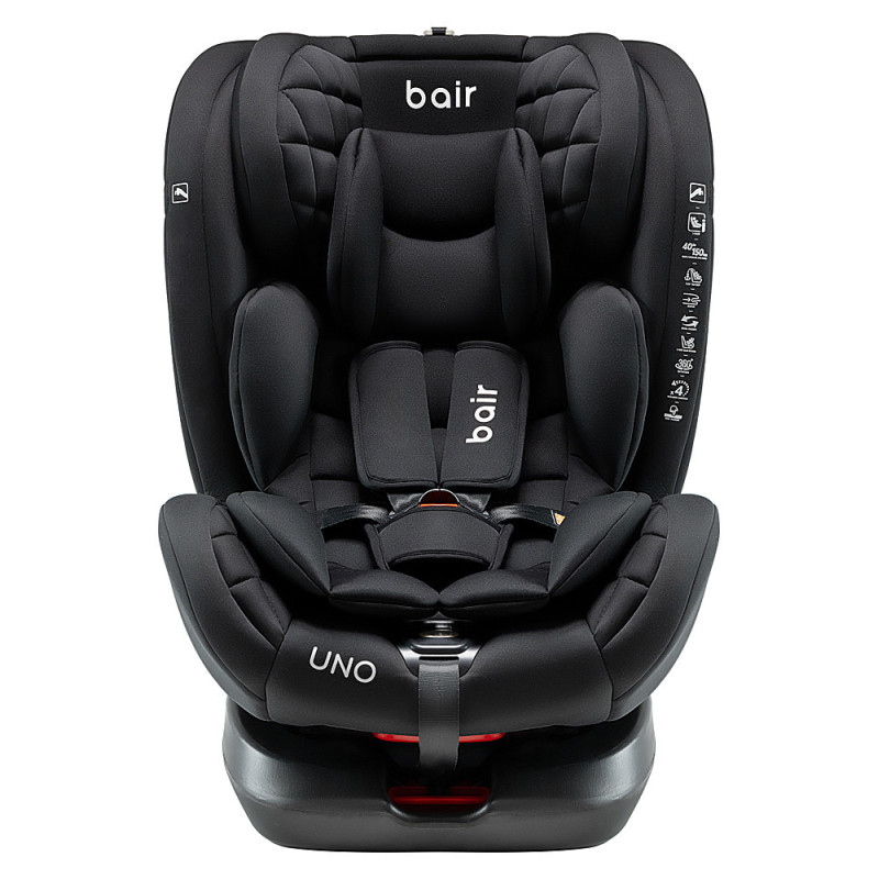 Автокрісло Bair Uno 360 i-size Iso-fix TB-01 total black