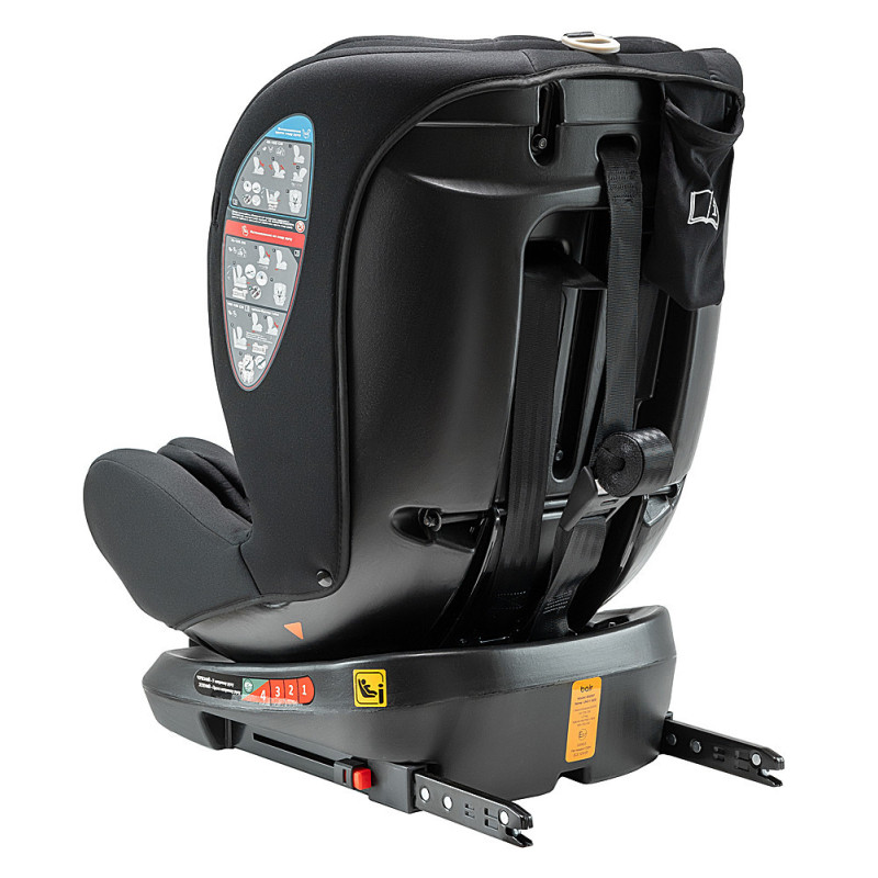 Автокрісло Bair Uno 360 i-size Iso-fix TB-01 total black