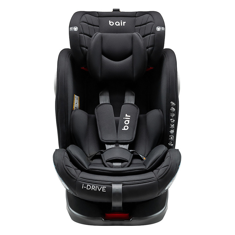 Автокрісло Bair i-Drive 360 Iso-fix TB-01 total black