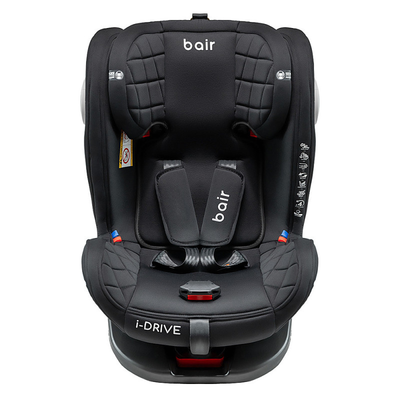 Автокрісло Bair i-Drive 360 Iso-fix TB-01 total black