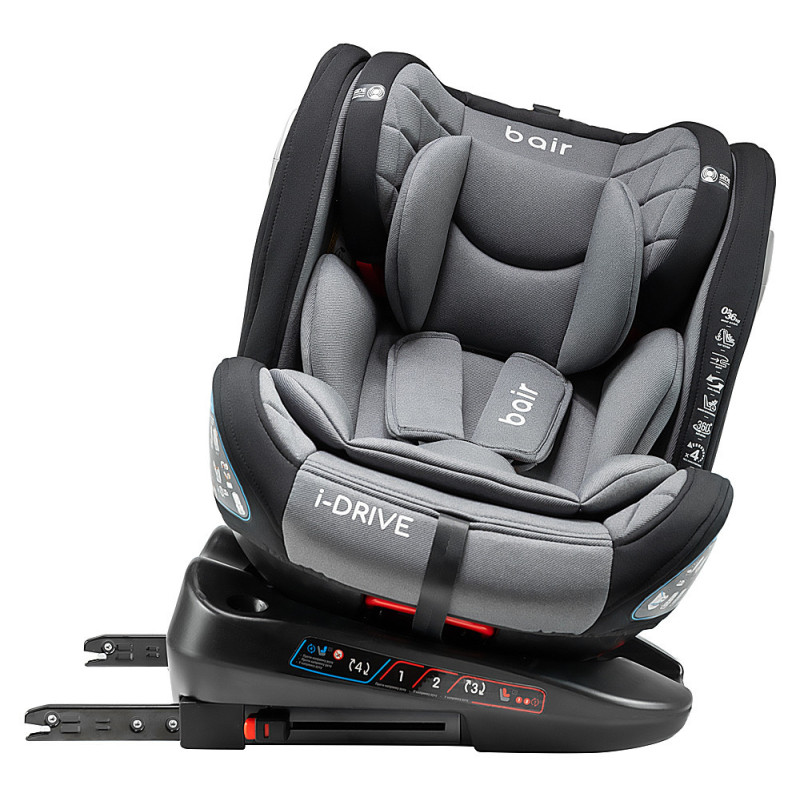 Автокрісло Bair i-Drive 360 Iso-fix GM-02 graphite midnight