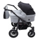 Універсальна коляска 2 в 1 для двійні Bair Sorento DUO BS-05 сірий/чорний