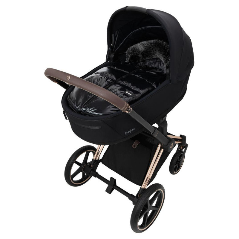 Конверт Bair Зимовий Cocon mini black moncler