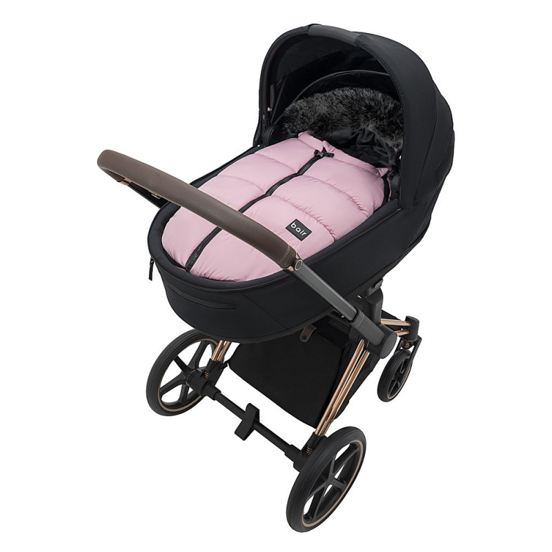 Конверт Bair Зимовий Cocon mini dusty pink рожевий