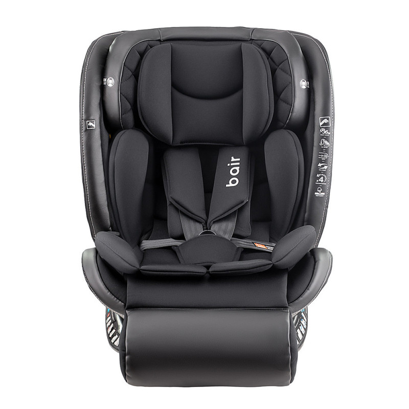 Автокрісло Bair Unit 360 Iso-fix TB-01 total black