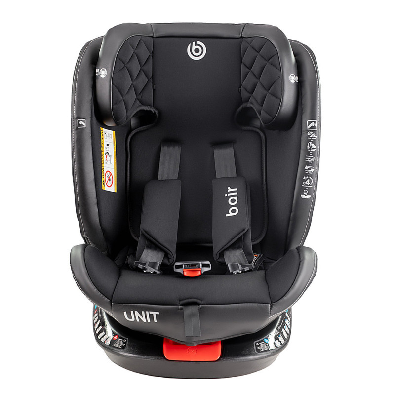 Автокрісло Bair Unit 360 Iso-fix TB-01 total black