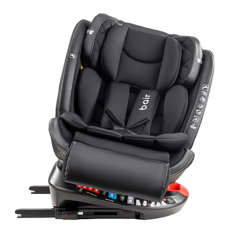 Автокрісло Bair Unit 360 Iso-fix TB-01 total black
