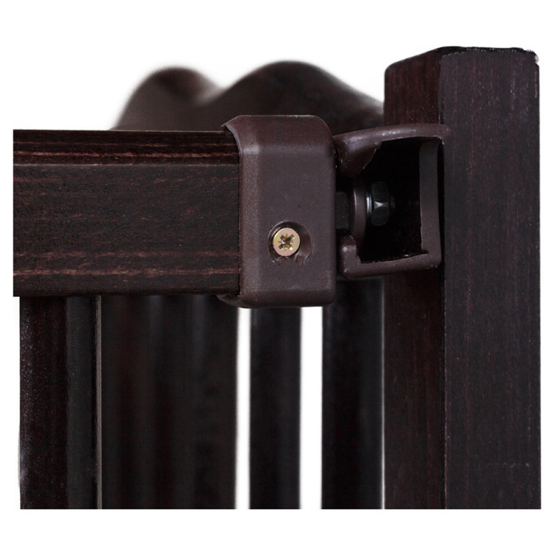 Ліжечко Bair Веселка VMY-3 маятник, шухляда, відкидний бік бук венге