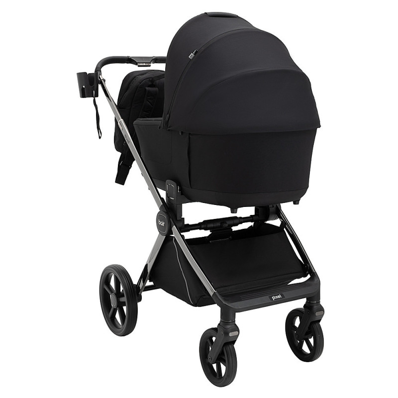 Універсальна коляска 2 в 1 Bair Pixel PL-01 чорний