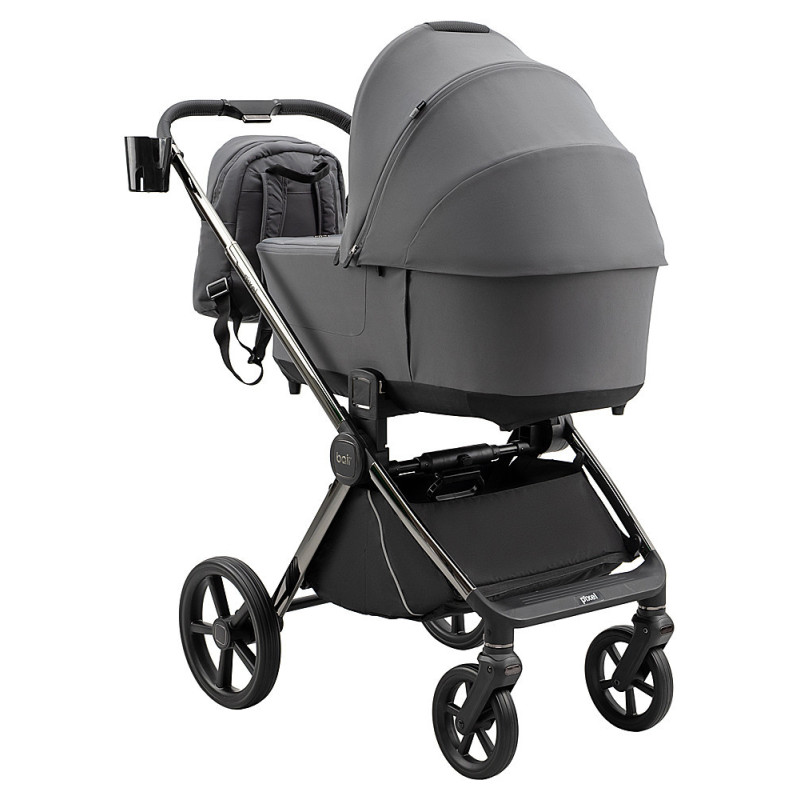 Універсальна коляска 2 в 1 Bair Pixel PL-02 графіт