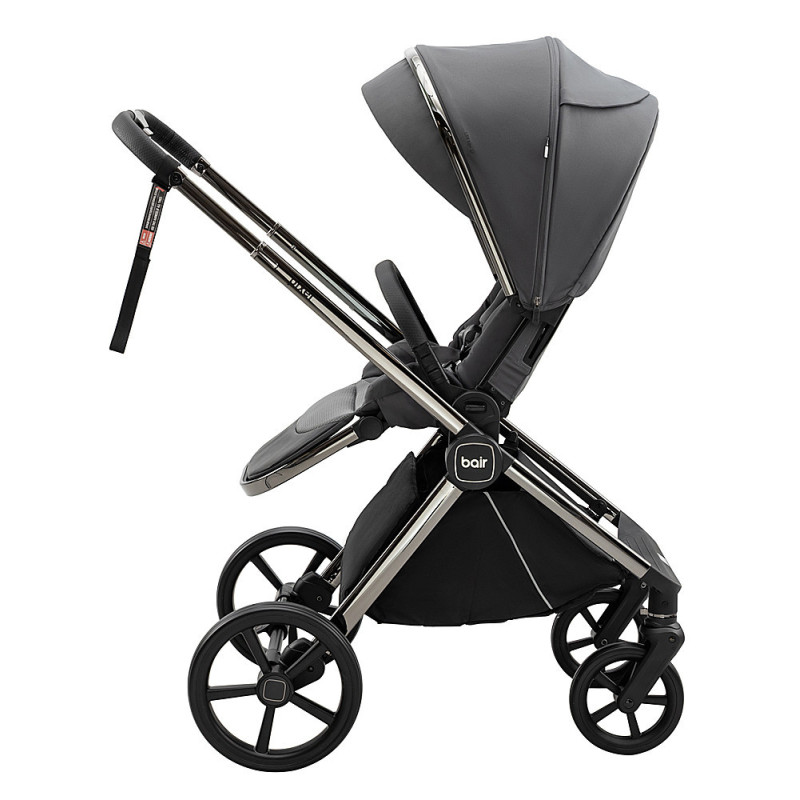 Універсальна коляска 2 в 1 Bair Pixel PL-02 графіт
