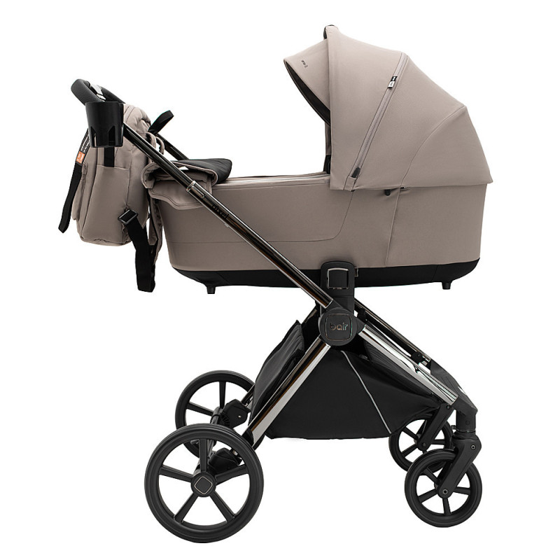 Універсальна коляска 2 в 1 Bair Pixel PL-03 капучино