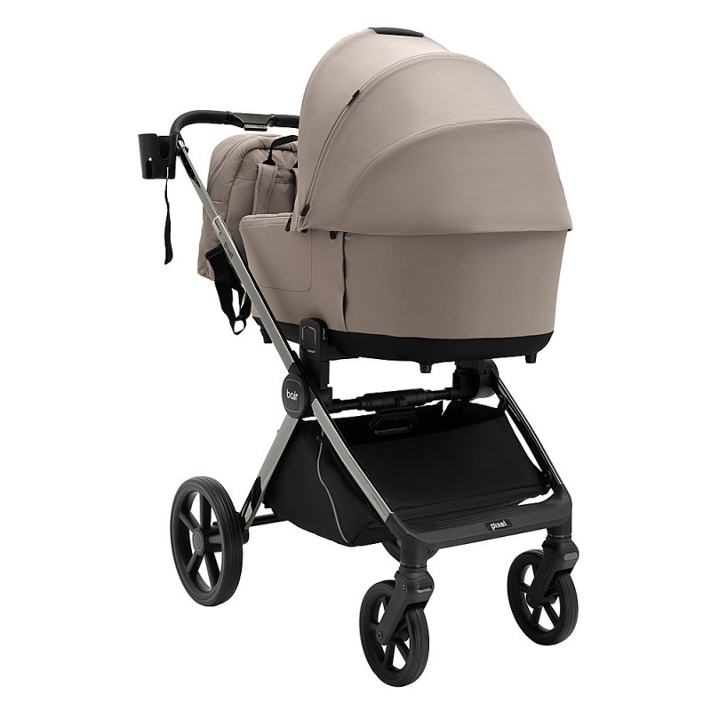 Універсальна коляска 2 в 1 Bair Pixel PL-03 капучино