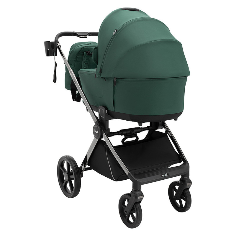Універсальна коляска 2 в 1 Bair Pixel PL-04 зелений