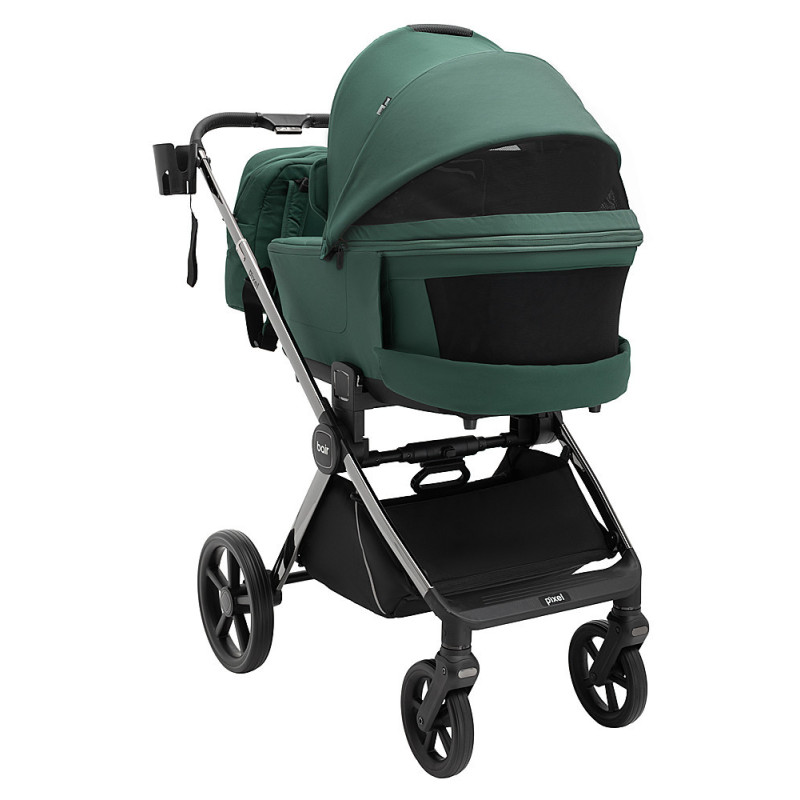 Універсальна коляска 2 в 1 Bair Pixel PL-04 зелений