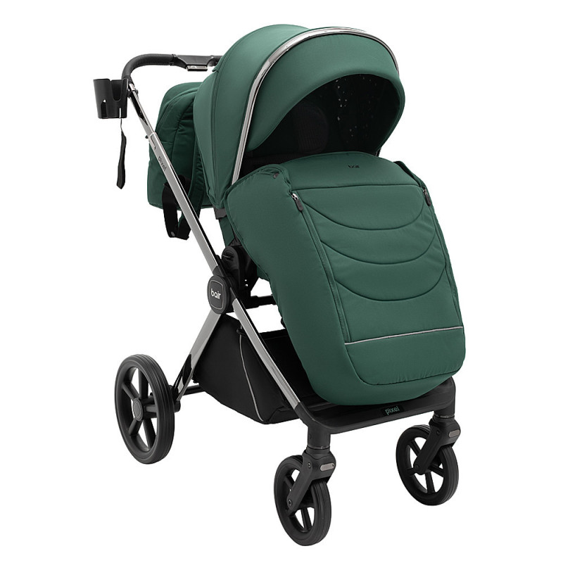 Універсальна коляска 2 в 1 Bair Pixel PL-04 зелений