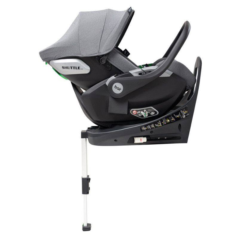 Автокрісло Bair Shuttle with Relax Base 360 i-size Iso-fix SRB-02 graphite midnight