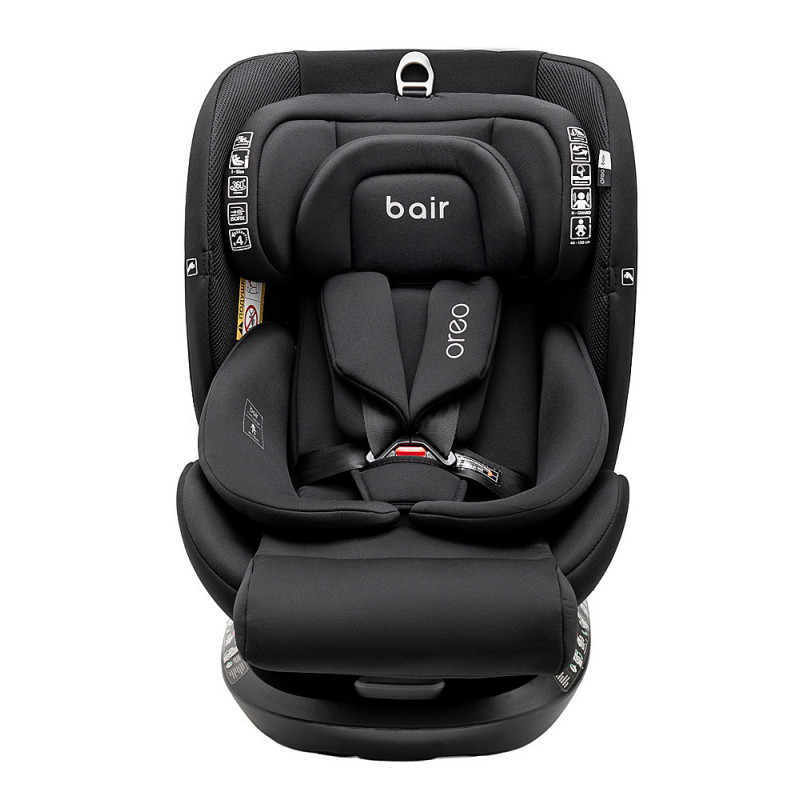 Автокрісло Bair Oreo 360 i-size Iso-fix BO-01 total black