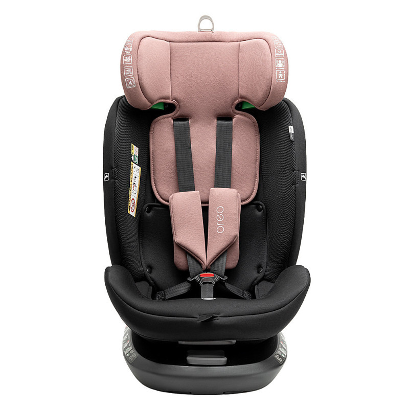 Автокрісло Bair Oreo 360 i-size Iso-fix BO-04 black-pink