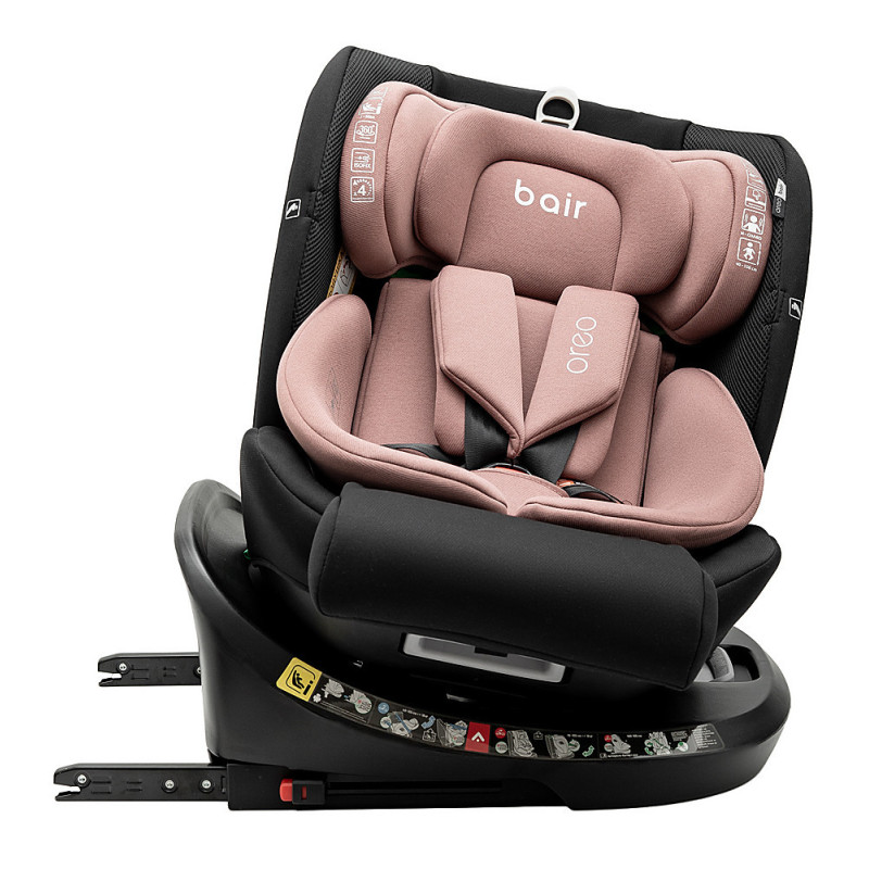 Автокрісло Bair Oreo 360 i-size Iso-fix BO-04 black-pink