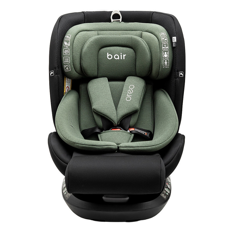Автокрісло Bair Oreo 360 i-size Iso-fix BO-05 black-green