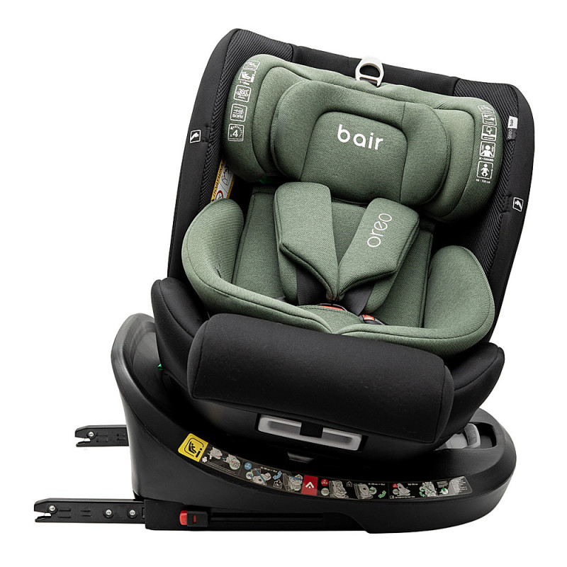 Автокрісло Bair Oreo 360 i-size Iso-fix BO-05 black-green