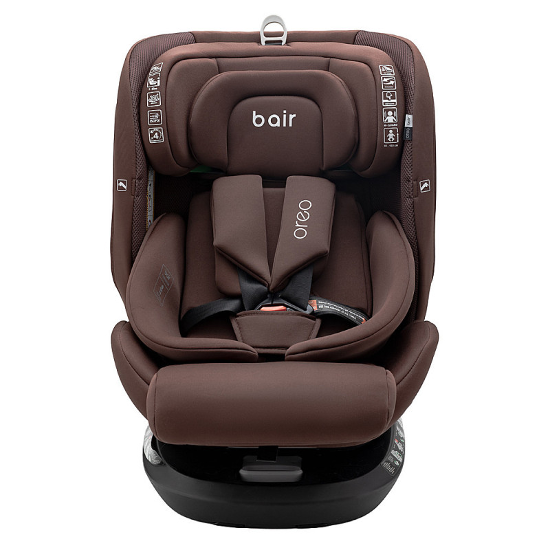 Автокрісло Bair Oreo 360 i-size Iso-fix BO-07 choco