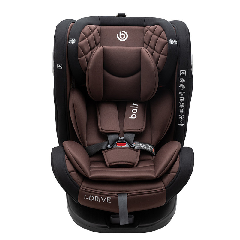 Автокрісло Bair i-Drive 360 Iso-fix CB-04 choco-black
