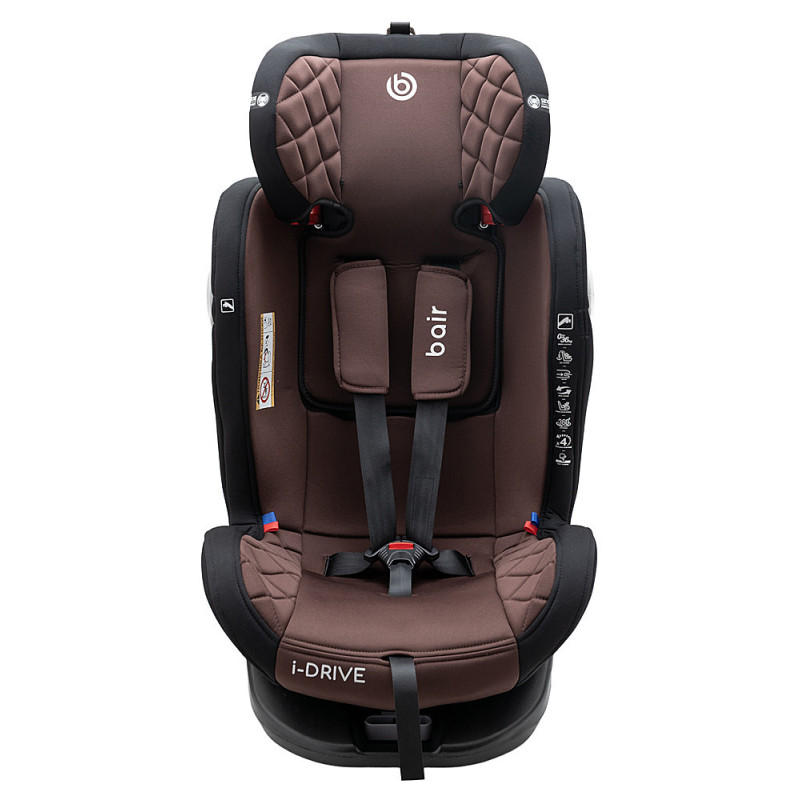 Автокрісло Bair i-Drive 360 Iso-fix CB-04 choco-black