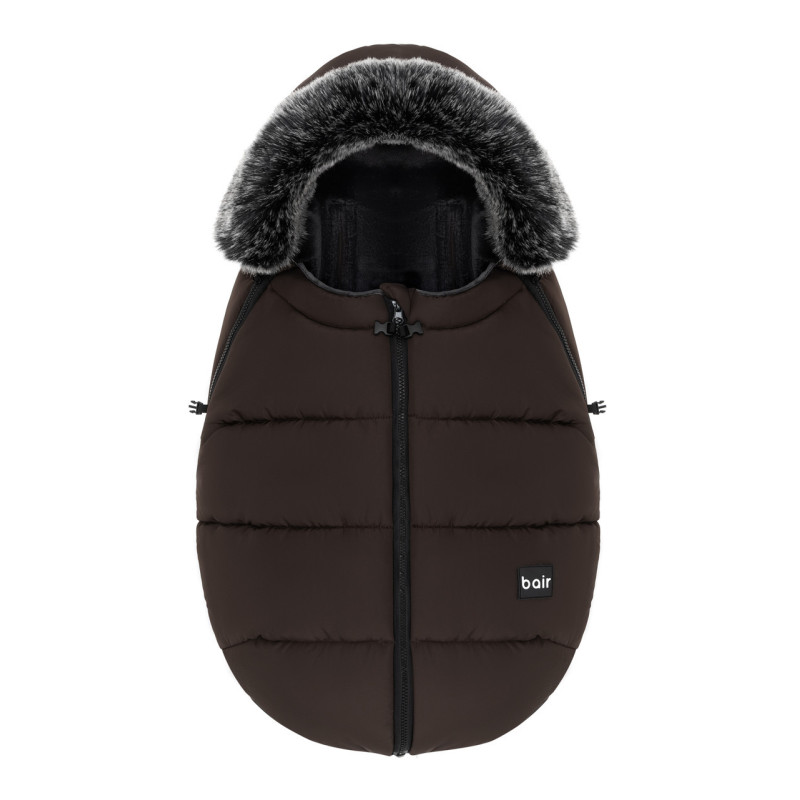 Конверт Bair Зимовий Cocon mini dark chocolate темний шоколад