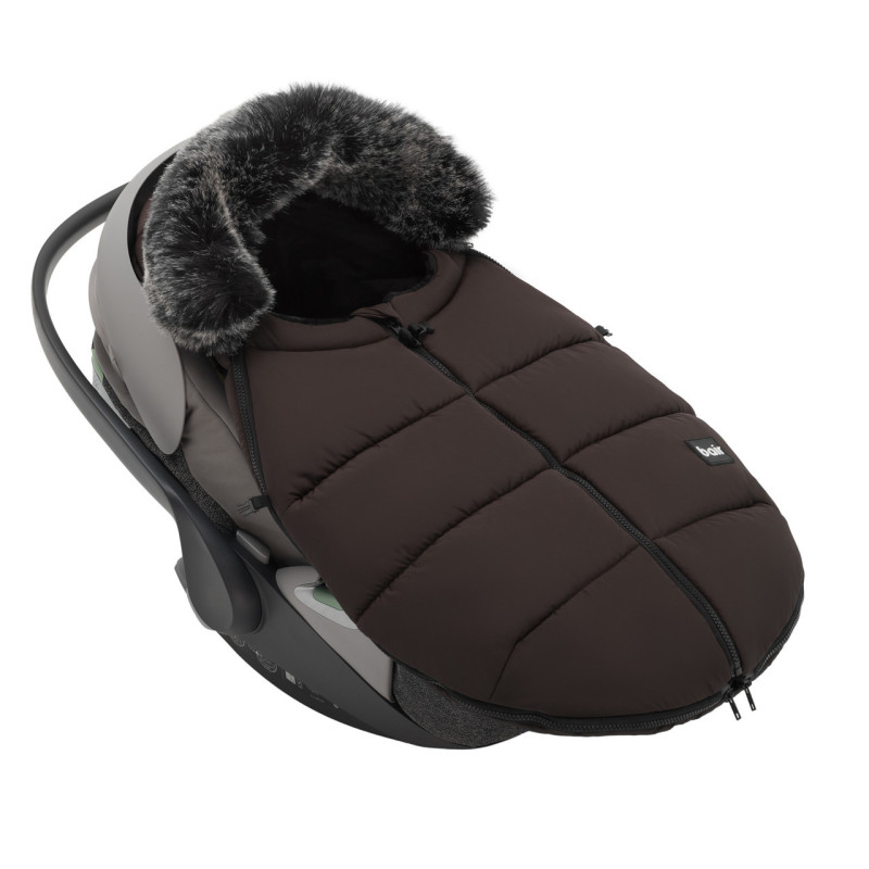 Конверт Bair Зимовий Cocon mini dark chocolate темний шоколад