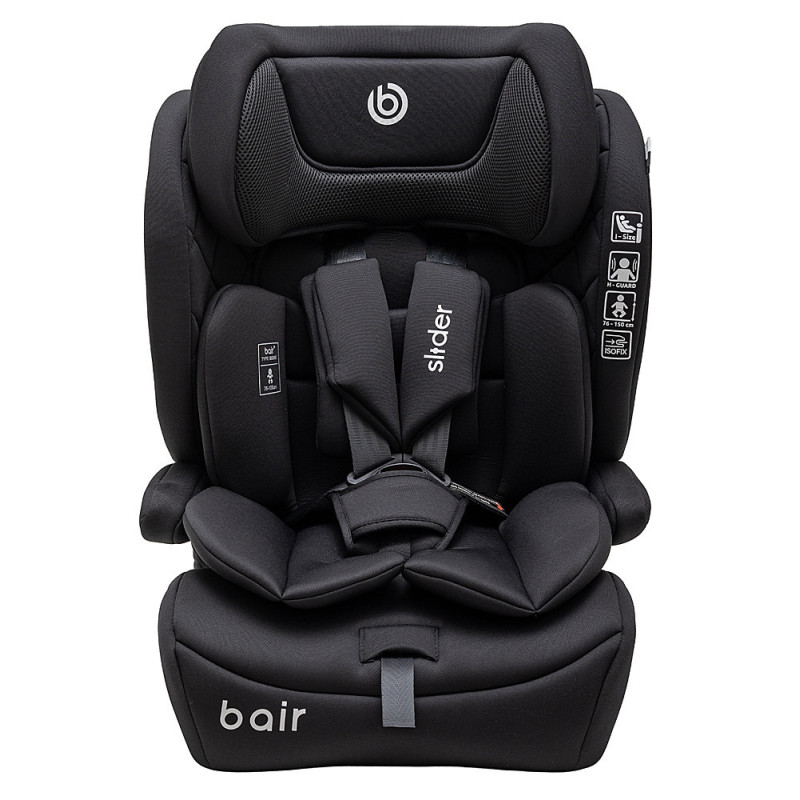 Автокрісло Bair Slider i-size Iso-fix BS-01 total black