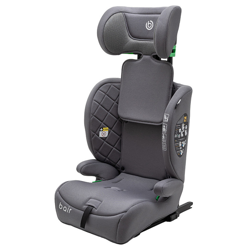 Автокрісло Bair Slider i-size Iso-fix BS-03 grey