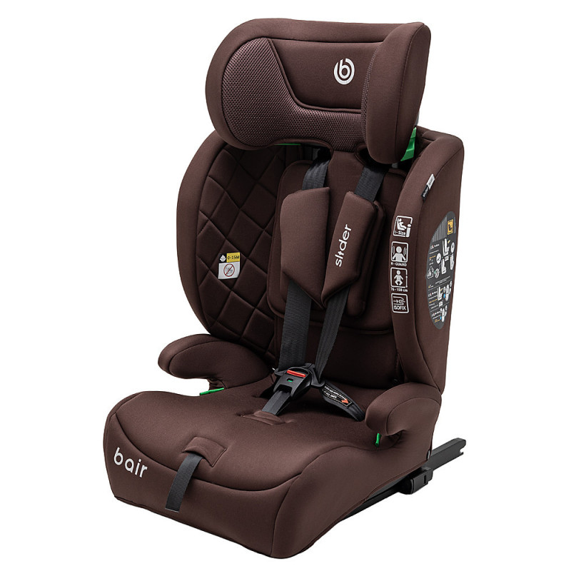 Автокрісло Bair Slider i-size Iso-fix BS-04 choco