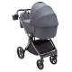 Універсальна коляска 2 в 1 Bair Pixel Chrome PC-02 graphite grey