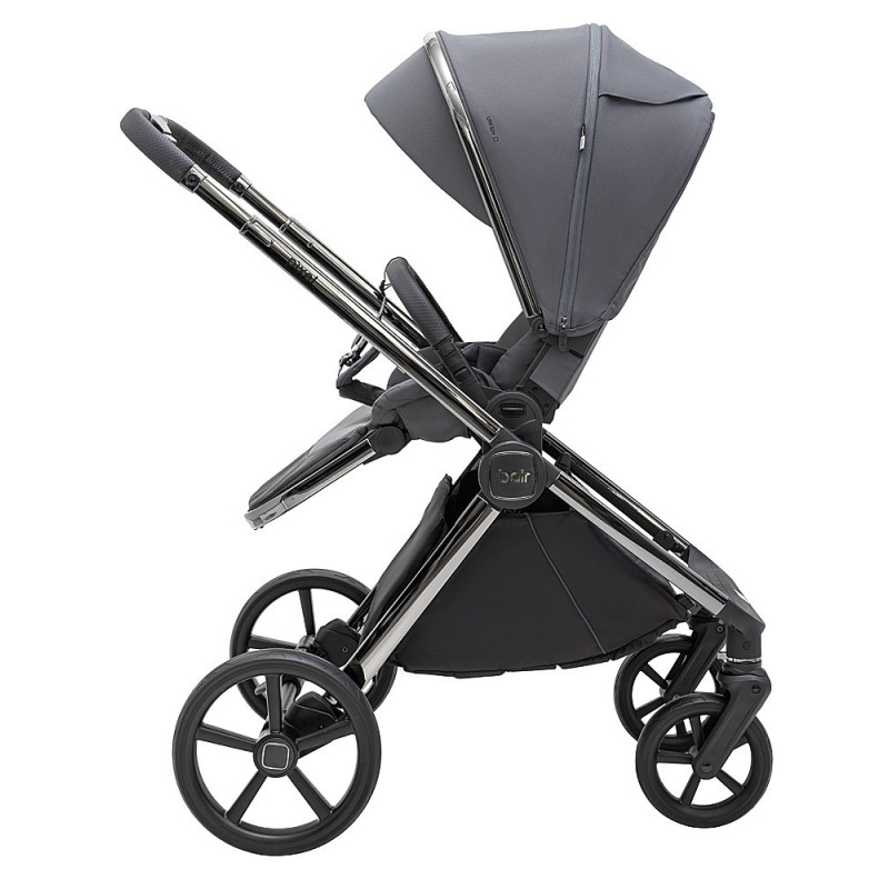 Універсальна коляска 2 в 1 Bair Pixel Chrome PC-02 graphite grey