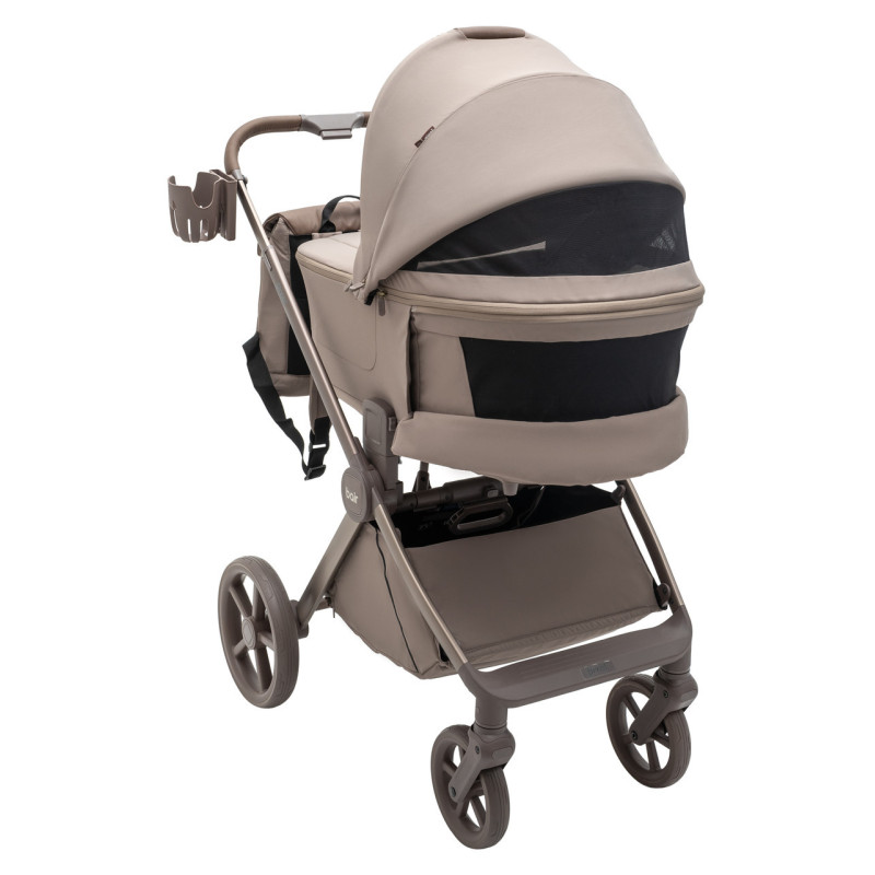 Універсальна коляска 2 в 1 Bair Pixel Truffle PT-01 cappuccino soft