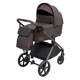 Універсальна коляска 2 в 1 Bair Pixel Chrome Eco PC-06 velvet chocolate