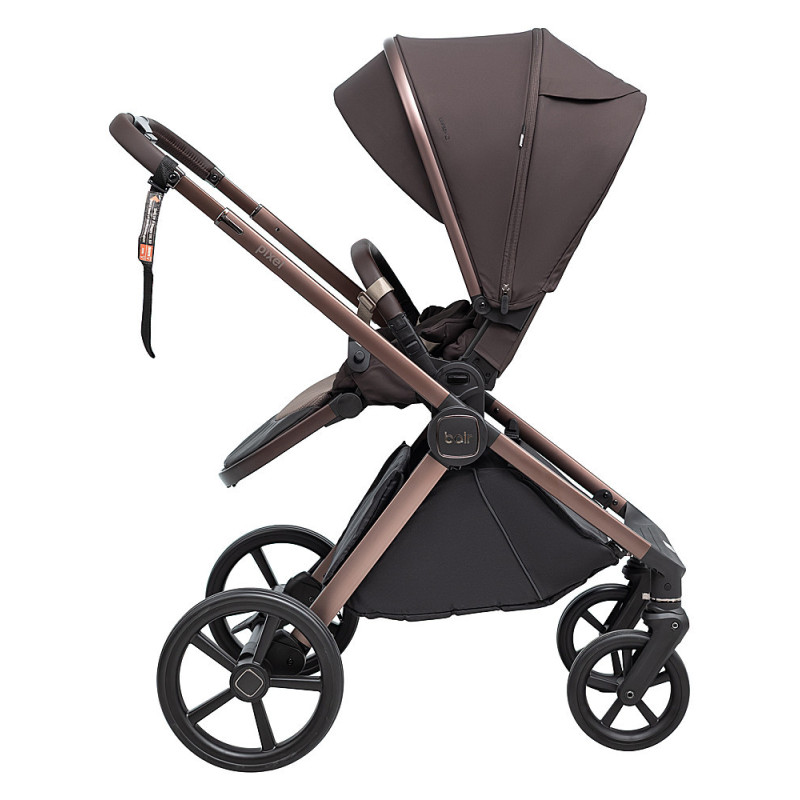 Універсальна коляска 2 в 1 Bair Pixel Chrome Eco PC-06 velvet chocolate