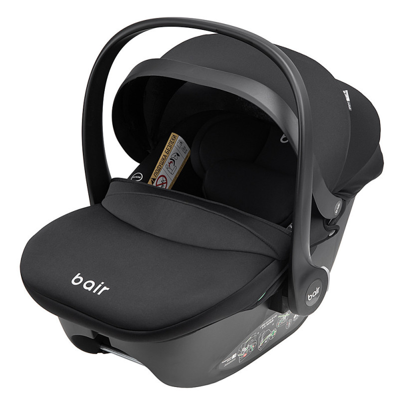 Автокрісло Bair Orbit with Base i-size Iso-fix ORB-01 total black