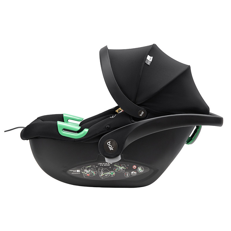 Автокрісло Bair Orbit with Base i-size Iso-fix ORB-01 total black
