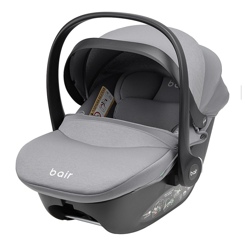 Автокрісло Bair Orbit with Base i-size Iso-fix ORB-05 grey