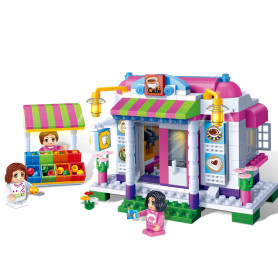 Конструктор Banbao Модне місто 338 частини Кафе