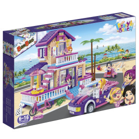 Конструктор Banbao Модний пляж 565 частини Вілла