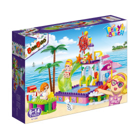 Конструктор Banbao Модний пляж 205 частини Аквапарк