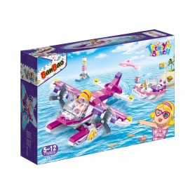 Конструктор Banbao Модний пляж 172 частини Літак та катер